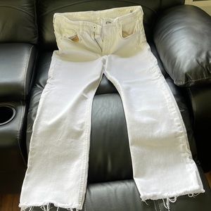 rag & bone Nina High-Rise Ankle Flare. White size 32